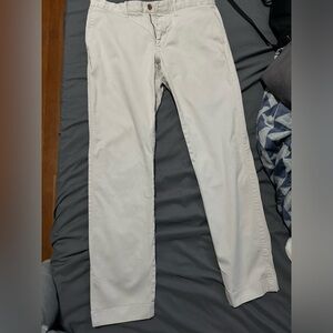 J.Crew Flex Chinos Slim Fit Stone/off-white 33x32
